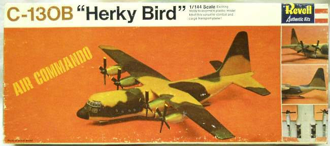 Revell 1/140 C-130B Hercules - Air Commando Issue, H230-130 plastic model kit